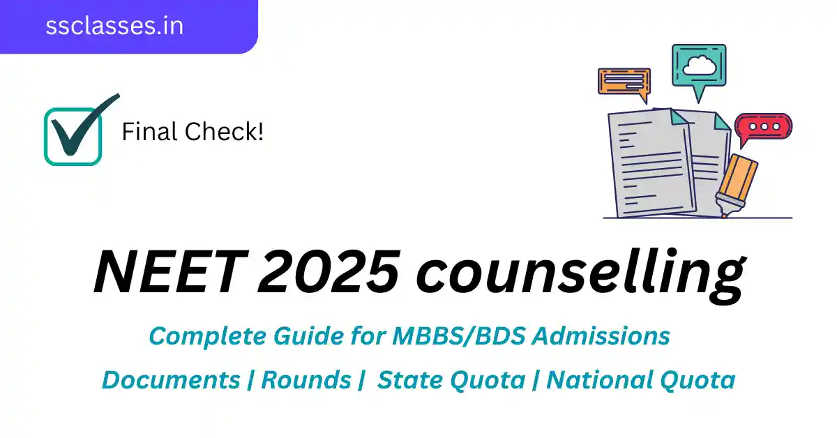 Complete Guide for MBBS/BDS Admissions